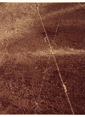 David Maisel portfolio, "Proving Ground," albumen print, 4 of 9, 2017.