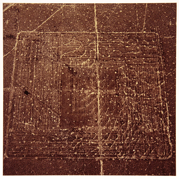 David Maisel portfolio, "Proving Ground," albumen print, 7 of 9, 2017.
