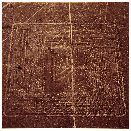 David Maisel portfolio, "Proving Ground," albumen print, 7 of 9, 2017.