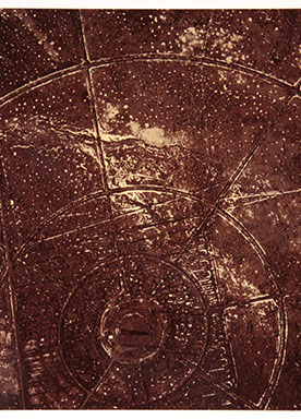 David Maisel portfolio, "Proving Ground," albumen print, 8 of 9, 2017.