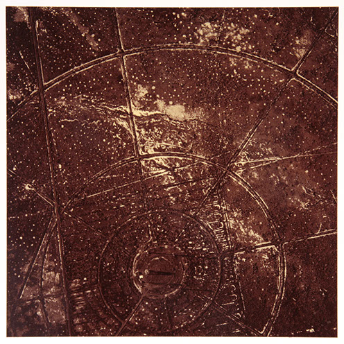 David Maisel portfolio, "Proving Ground," albumen print, 8 of 9, 2017.