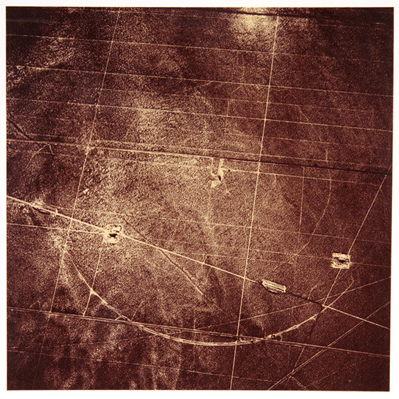 David Maisel portfolio, "Proving Ground," albumen print, 6 of 9, 2017.