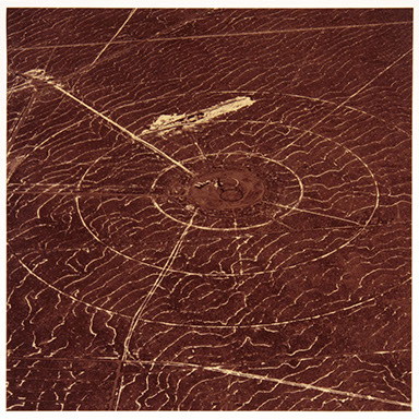 David Maisel portfolio, "Proving Ground," albumen print, 1 of 9, 2017.