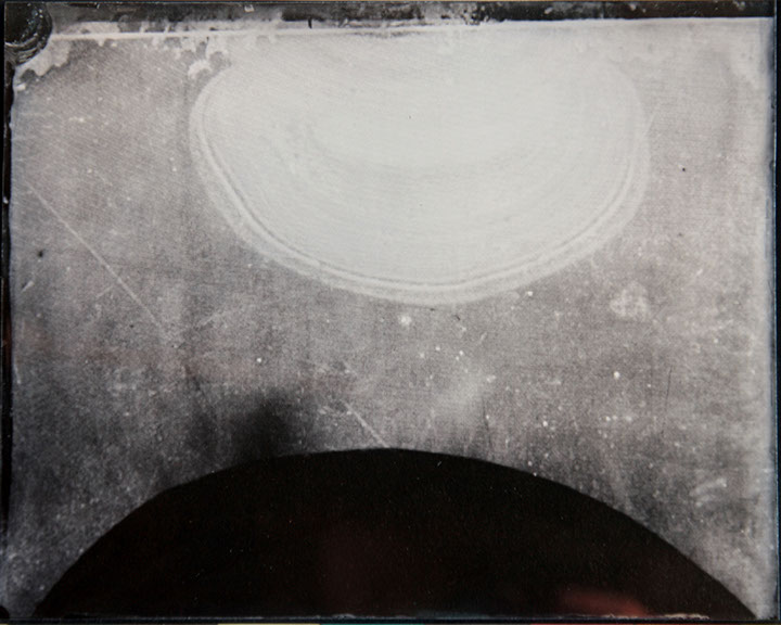 Michelle Stuart, "Night Over Alice Springs (detail)," 9 ambrotypes, panel C1, 8x10 inches each. Published by The ƒ/Ø Project, 2018.