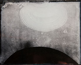 Michelle Stuart, "Night Over Alice Springs (detail)," 9 ambrotypes, panel C1, 8x10 inches each. Published by The ƒ/Ø Project, 2018.