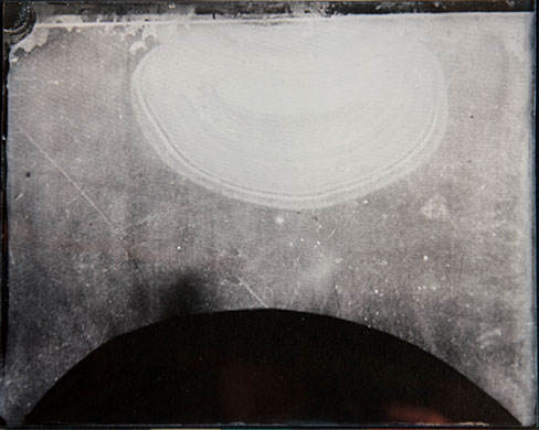 Michelle Stuart, "Night Over Alice Springs (detail)," 9 ambrotypes, panel C1, 8x10 inches each. Published by The ƒ/Ø Project, 2018.