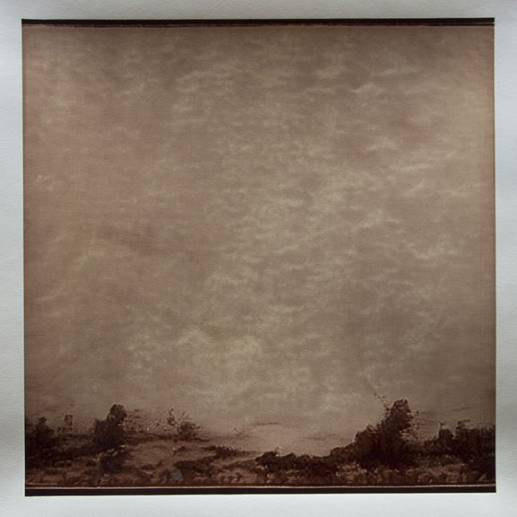 Matthew Ritchie, "Generation II" unique albumen print, 16x16 inches on 20x24 inch sheet. Published by The ƒ/Ø Project, 2022.