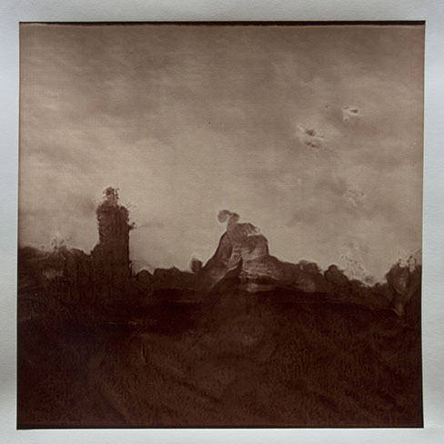 Matthew Ritchie, "Generation III" unique albumen print, 16x16 inches on 20x24 inch sheet. Published by The ƒ/Ø Project, 2022.