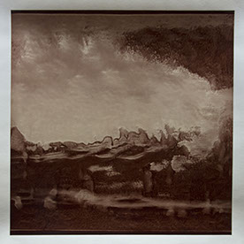 Matthew Ritchie, "Generation V" unique albumen print, 16x16 inches on 20x24 inch sheet. Published by The ƒ/Ø Project, 2022.