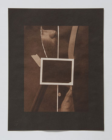 Paul Mpagi Sepuya, "Exposure (_1150833)," salt print, 10x7.5 inches on an 11x14 sheet. Published by The ƒ/Ø Project 2020.