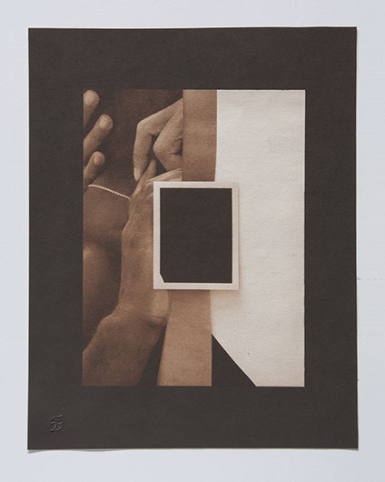 Paul Mpagi Sepuya, "Exposure (_1150839)," salt print, 10x7.5 inches on an 11x14 sheet. Published by The ƒ/Ø Project 2020.